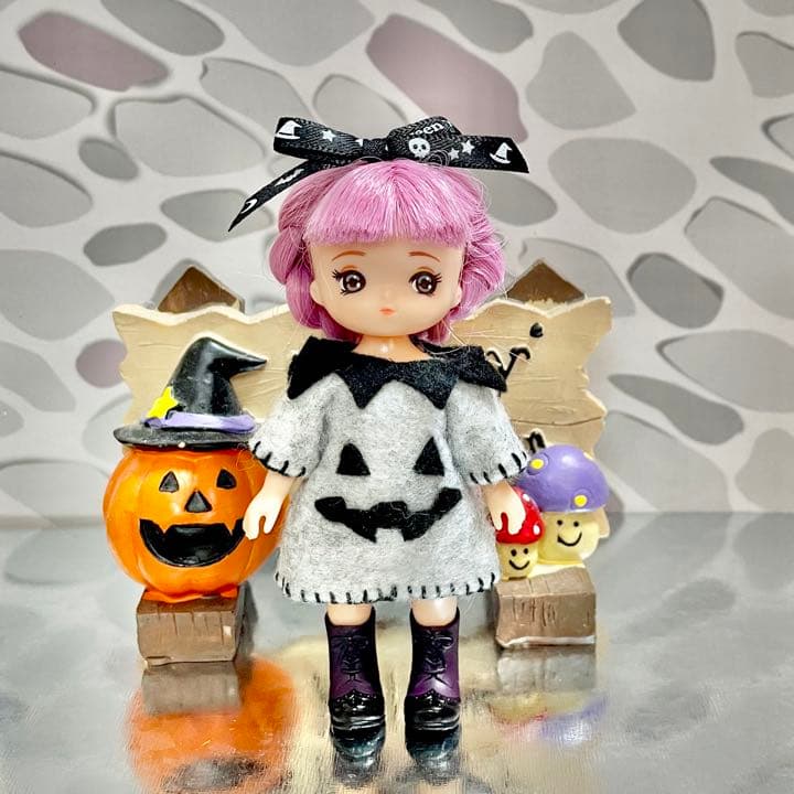 【値下】No.111 ミキちゃんマキちゃん　ワンピース　ねんどろいどどーる