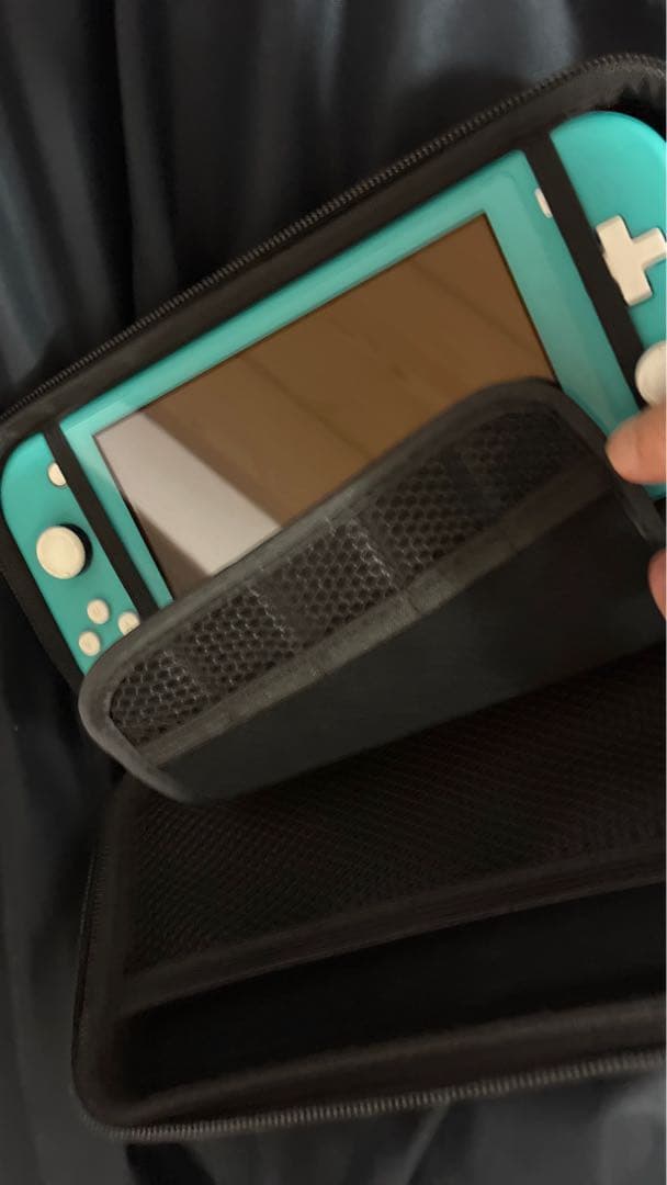 Nintendo Switch lite ターコイズ　ケース付き