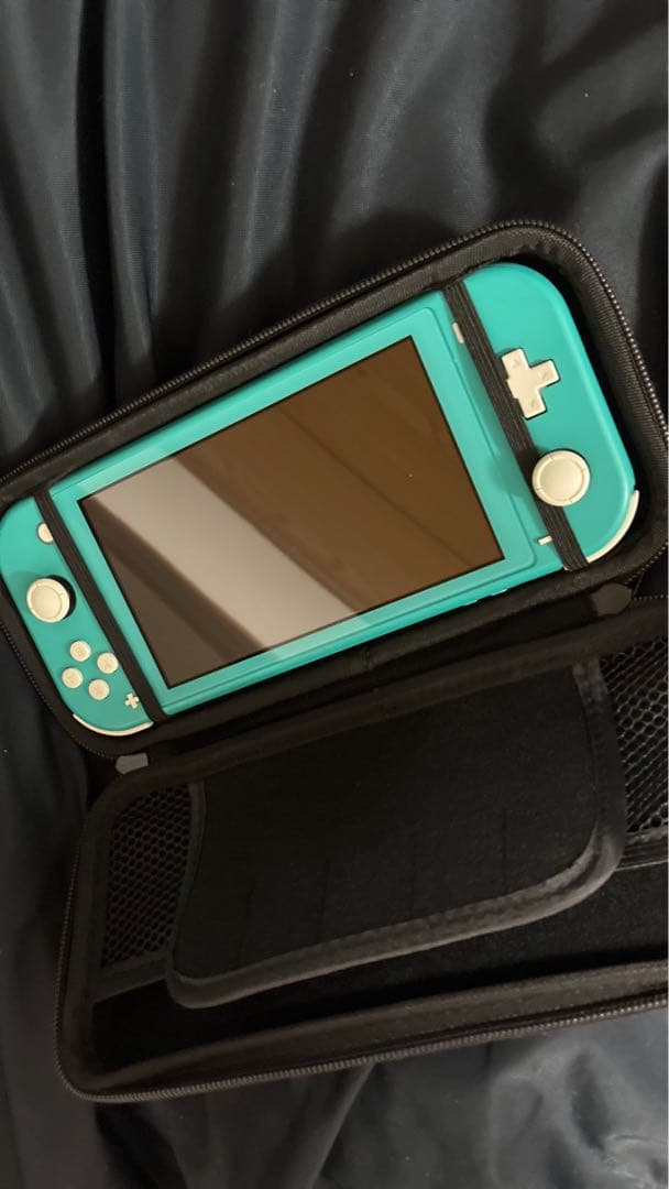 Nintendo Switch lite ターコイズ　ケース付き