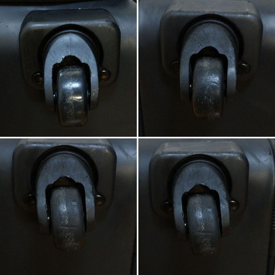 無印良品　四輪キャリーバッグ　黒　特大　58リットル　スーツケース 廃盤品