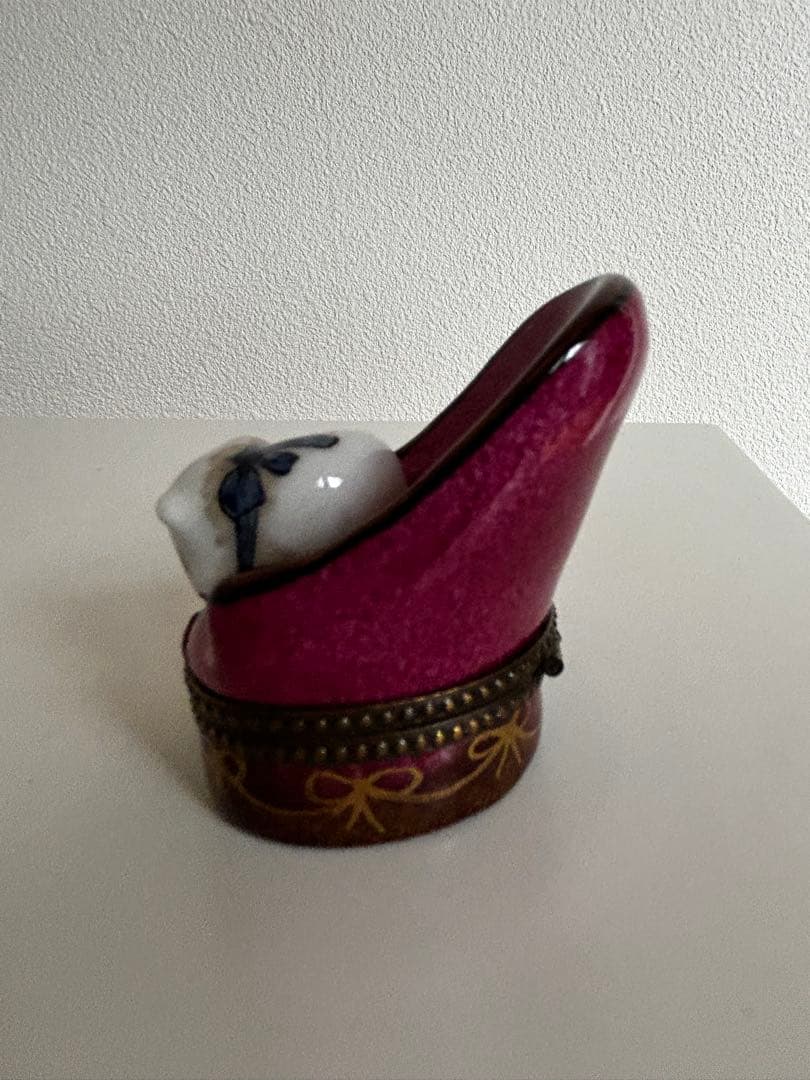 リモージュボックスBOX・キャット猫シリーズ①新品フランス製