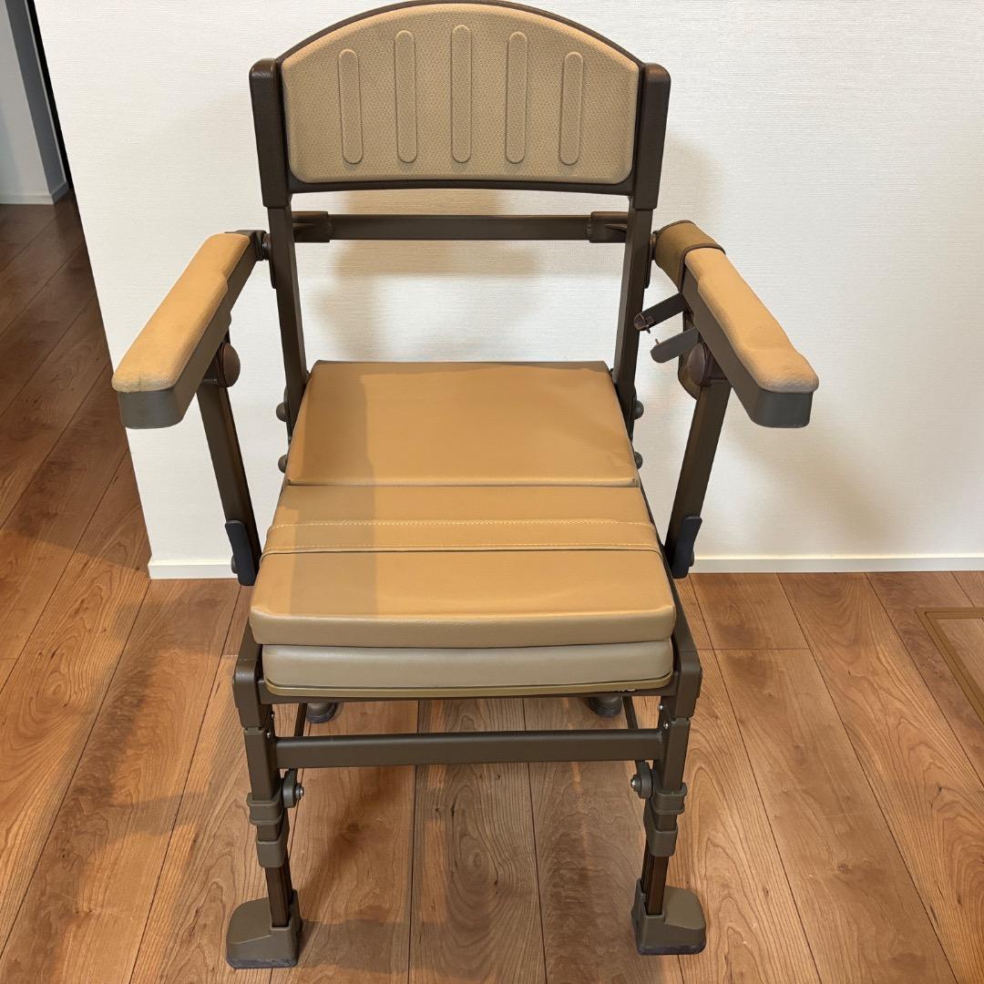 早い者勝ち‼️ウチエ　たためーる　介護ポータブルトイレ　折り畳み可能