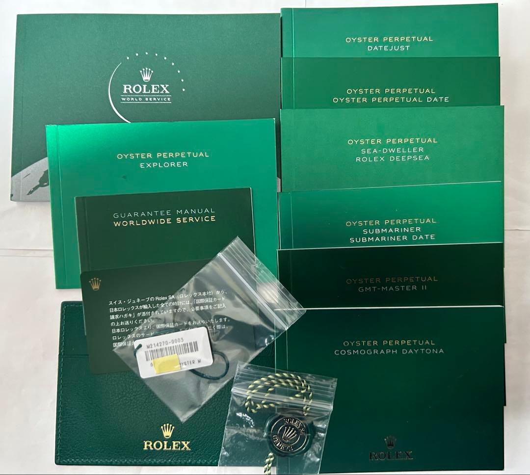 ROLEXロレックス純正エクスプローラーMサイズBOXスリーブ付　　付属品16点