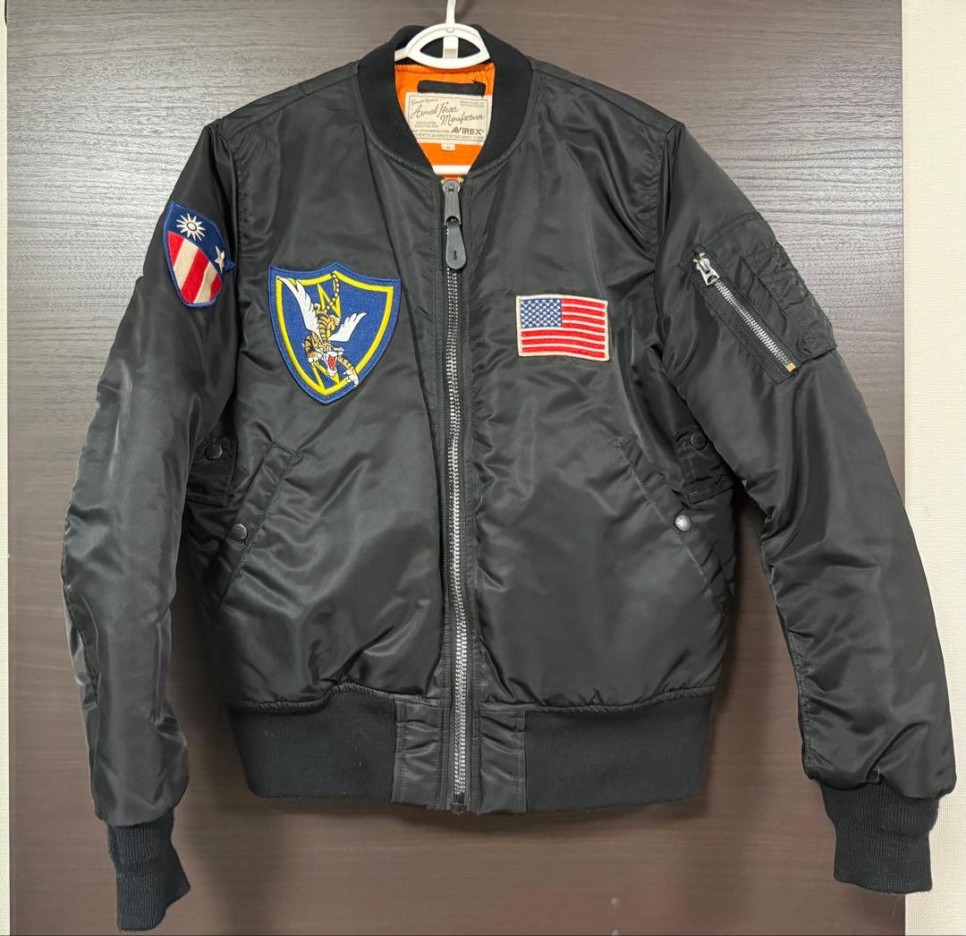 美品 AVIREX MA-1 フライングタイガー