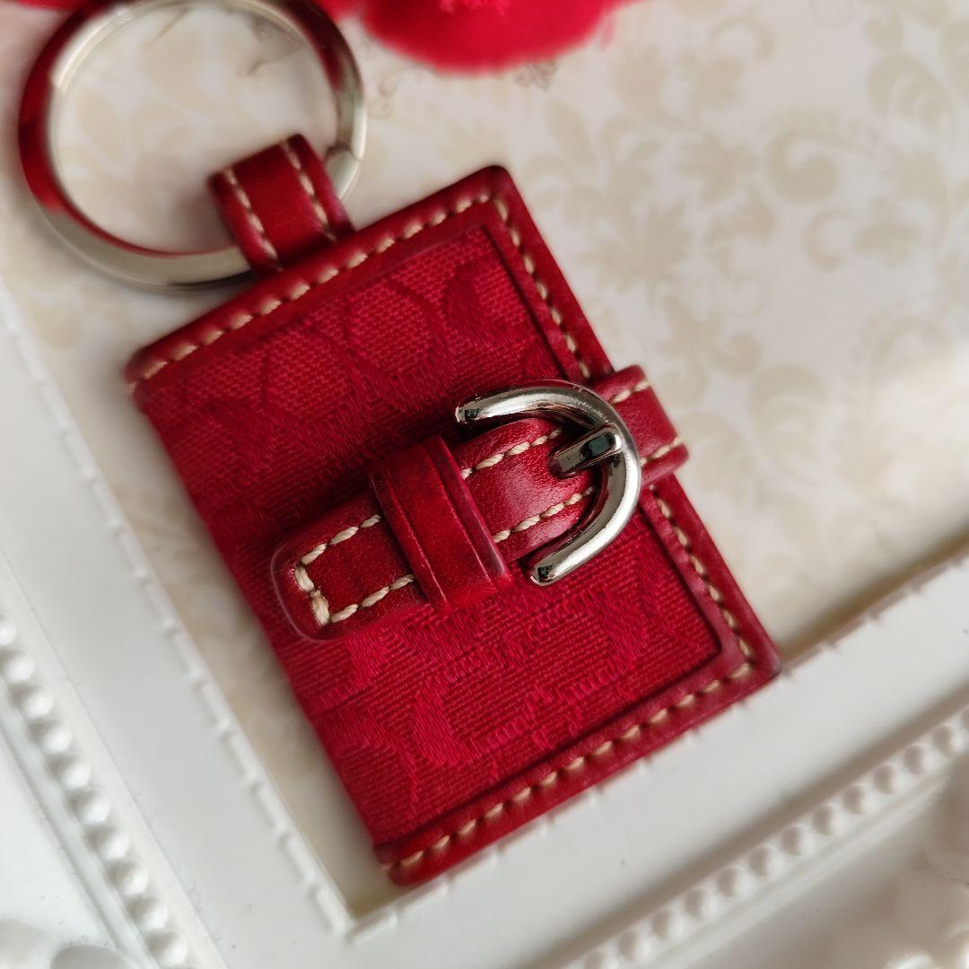 美品　コーチ　COACH キーホルダー　写真入れ