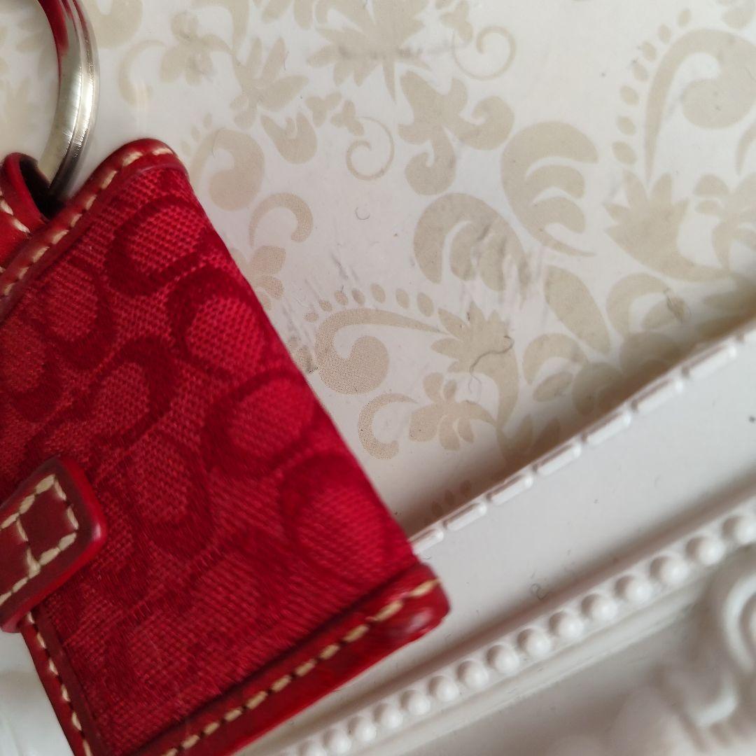 美品　コーチ　COACH キーホルダー　写真入れ
