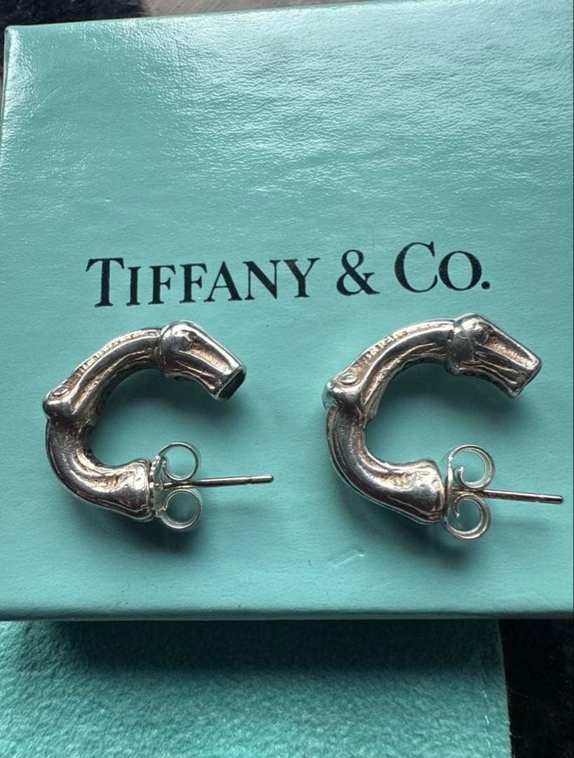 uda Tiffany バンブーピアス　スモール　片耳　ヴィンテージ