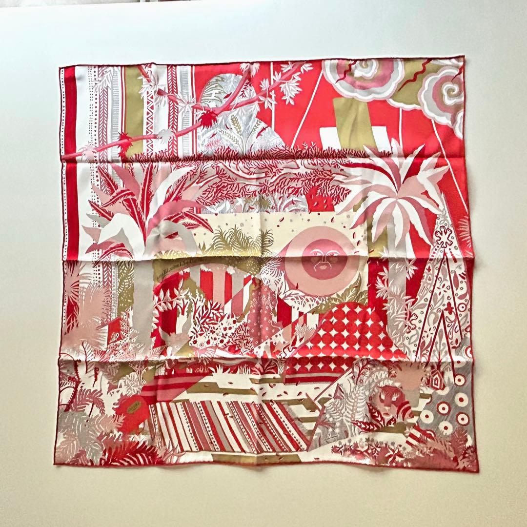 【HERMES】2024年 Decoupage 森の空き地にて カレ70 ・新品