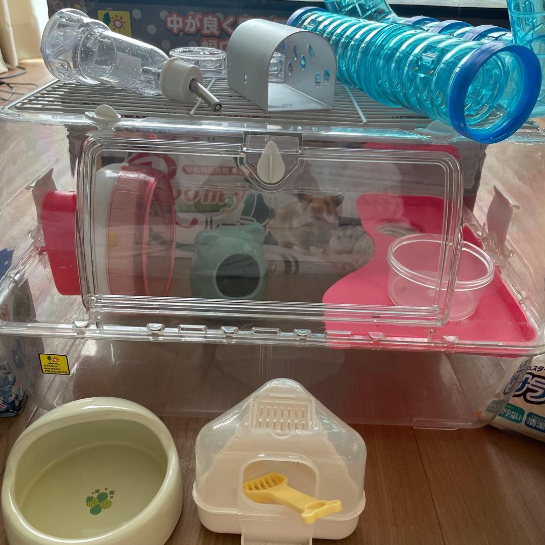 【Roomy ルーミィ】SANKO ハムスター ケージ 飼育キット一式