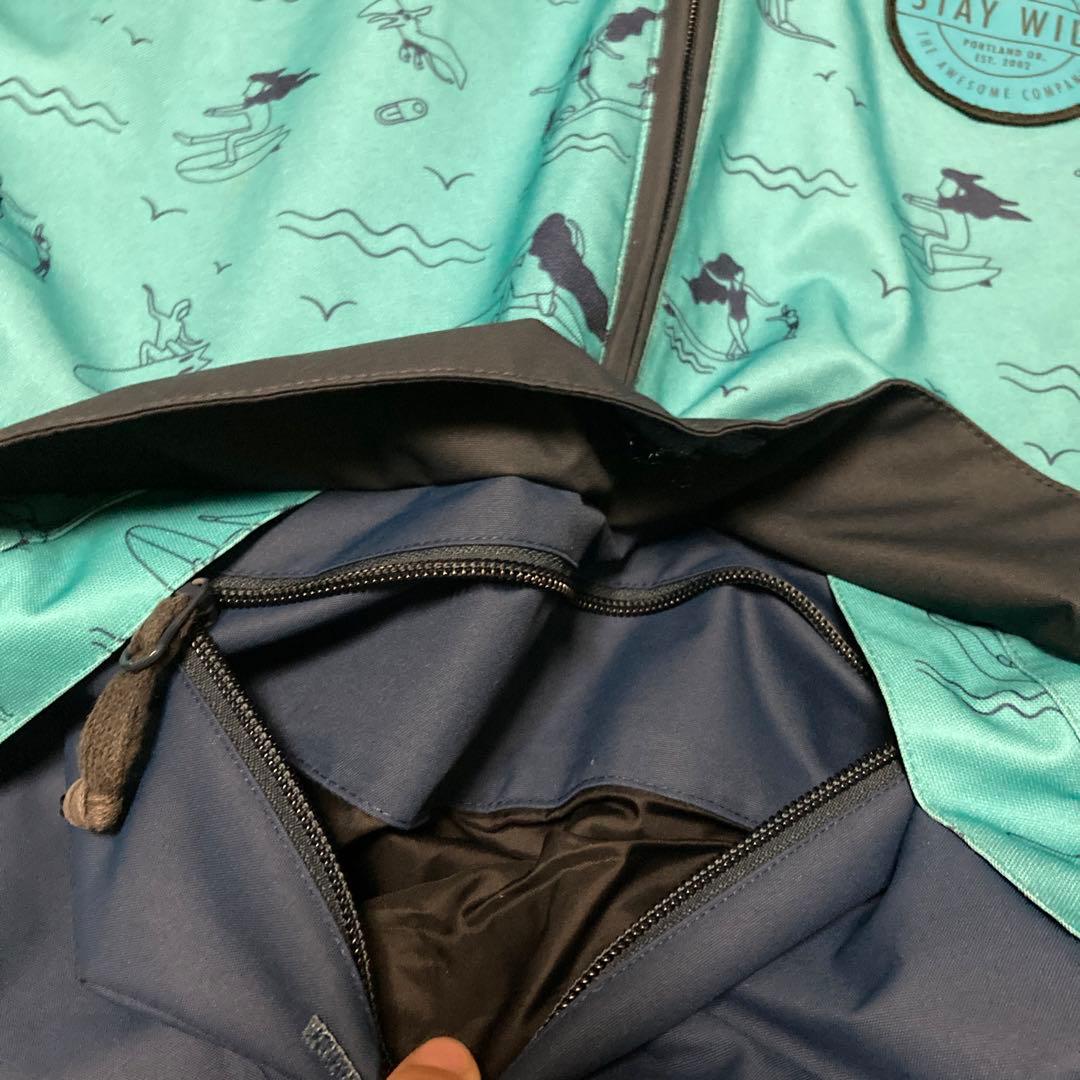 エアブラスター トレンチオーバー ジャケット サーフ柄