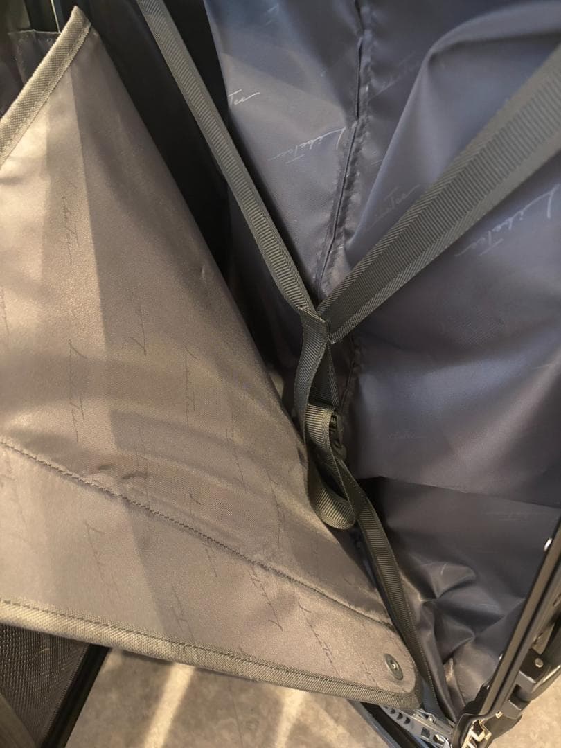 リベティ多機能キャリーケース【マットブラックSサイズ】