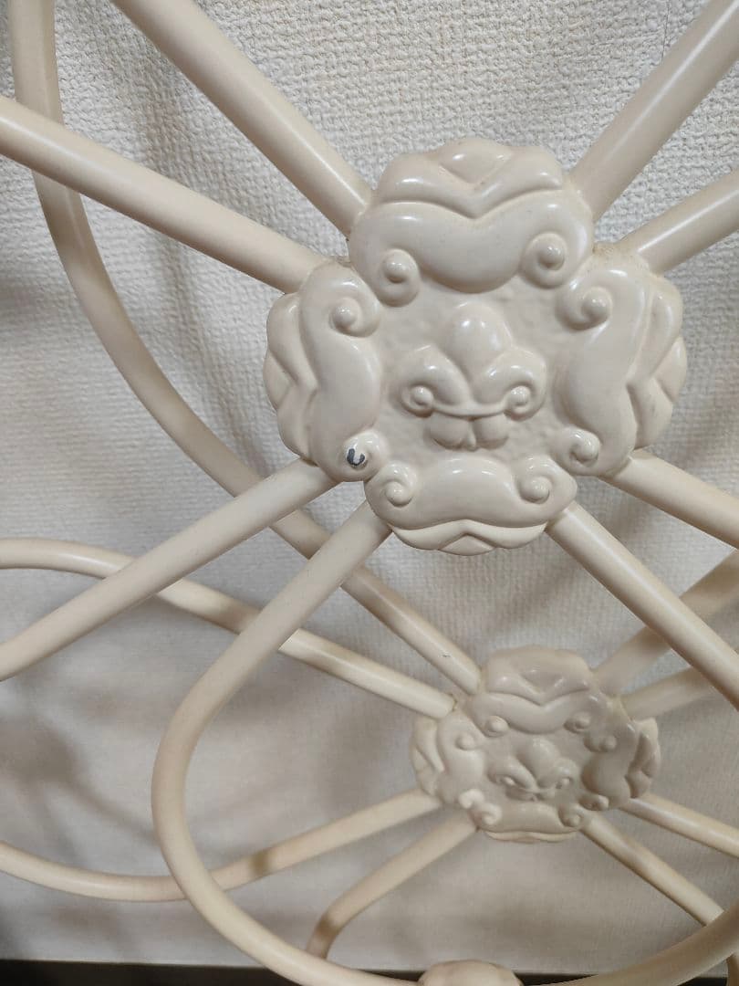 ローラアシュレイ　シングル　アイアン　ベッド　フレーム　ベッドガード付