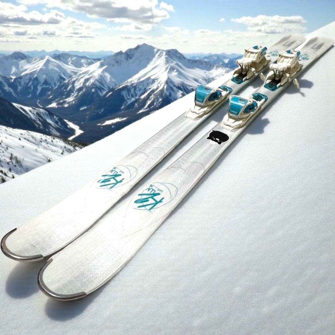 K2 Luvit 76 LUV 149cm スキー板　ビンディング　MARKER