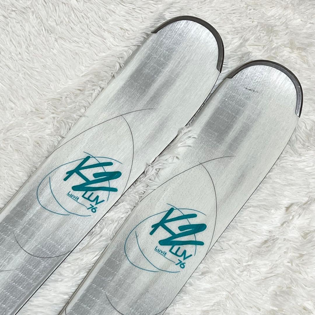 K2 Luvit 76 LUV 149cm スキー板　ビンディング　MARKER