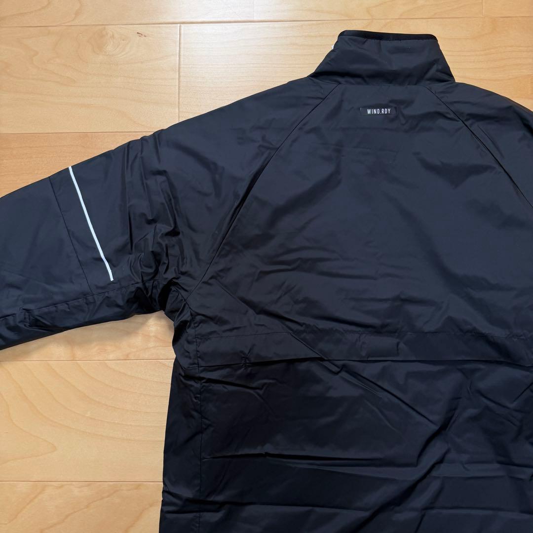 adidas アディダス　ウィンドブレーカー　テニスウェア　黒ブラック　XL新品