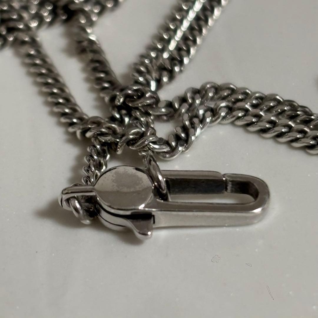 GUCCI 新品同様品　ディアマンテクロスネックレス　極美品　925シルバー