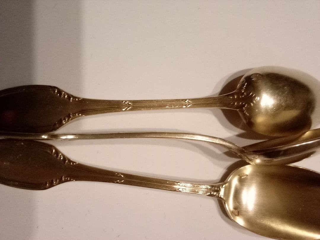 フランス シルバーティースプーン ３本セット アンティーク