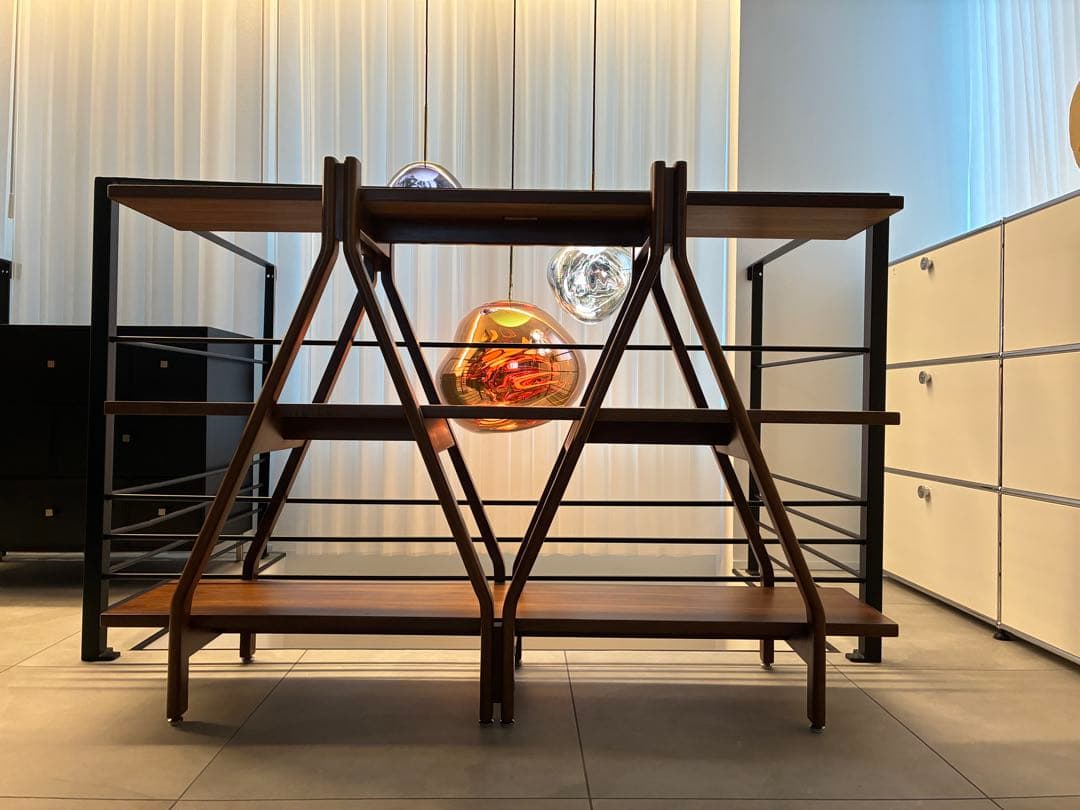 SMethyl　KEN OKUYAMA モダンAフレームシェルフ 3段