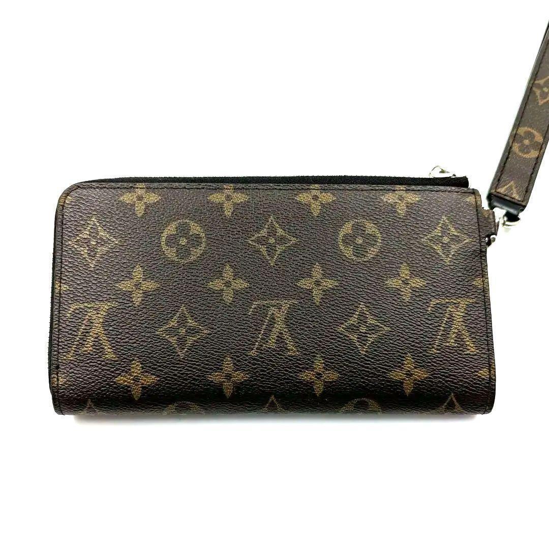 【極美品・現行】ルイヴィトン モノグラムマカサー ジッピードラゴンヌ 財布