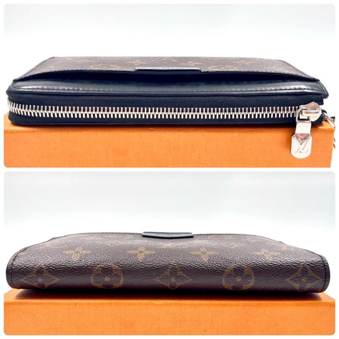 【極美品・現行】ルイヴィトン モノグラムマカサー ジッピードラゴンヌ 財布