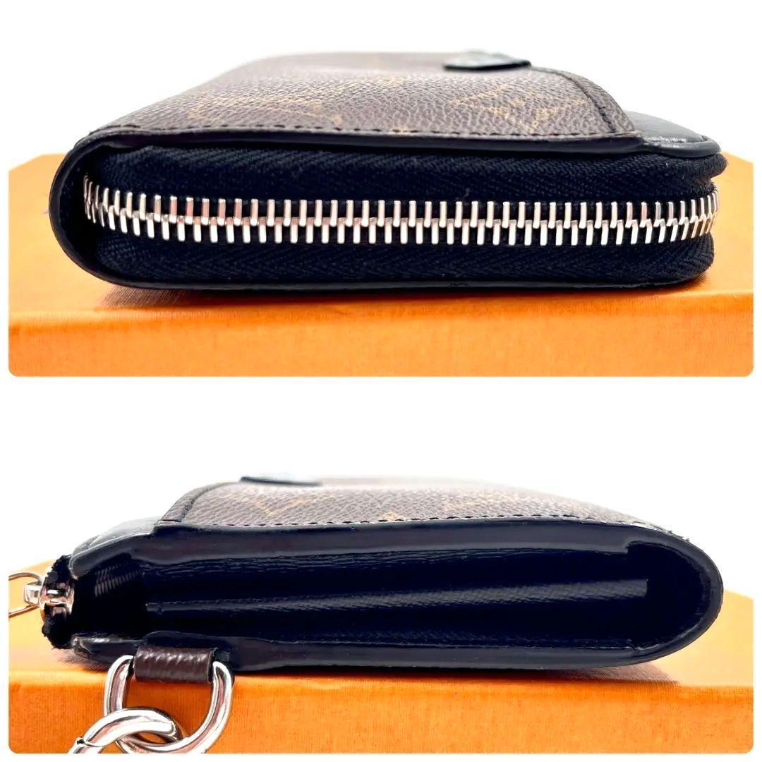 【極美品・現行】ルイヴィトン モノグラムマカサー ジッピードラゴンヌ 財布