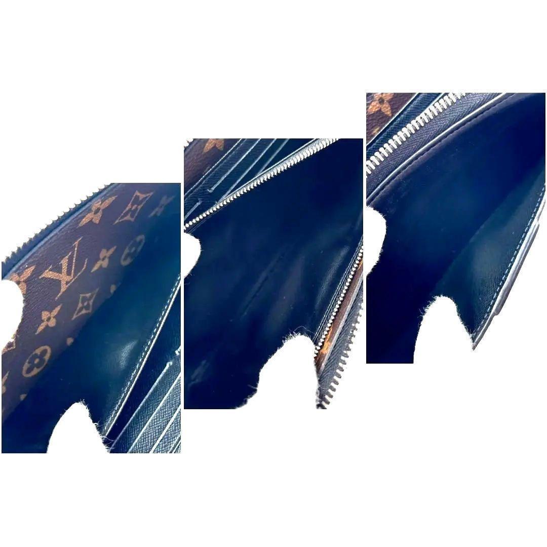 【極美品・現行】ルイヴィトン モノグラムマカサー ジッピードラゴンヌ 財布