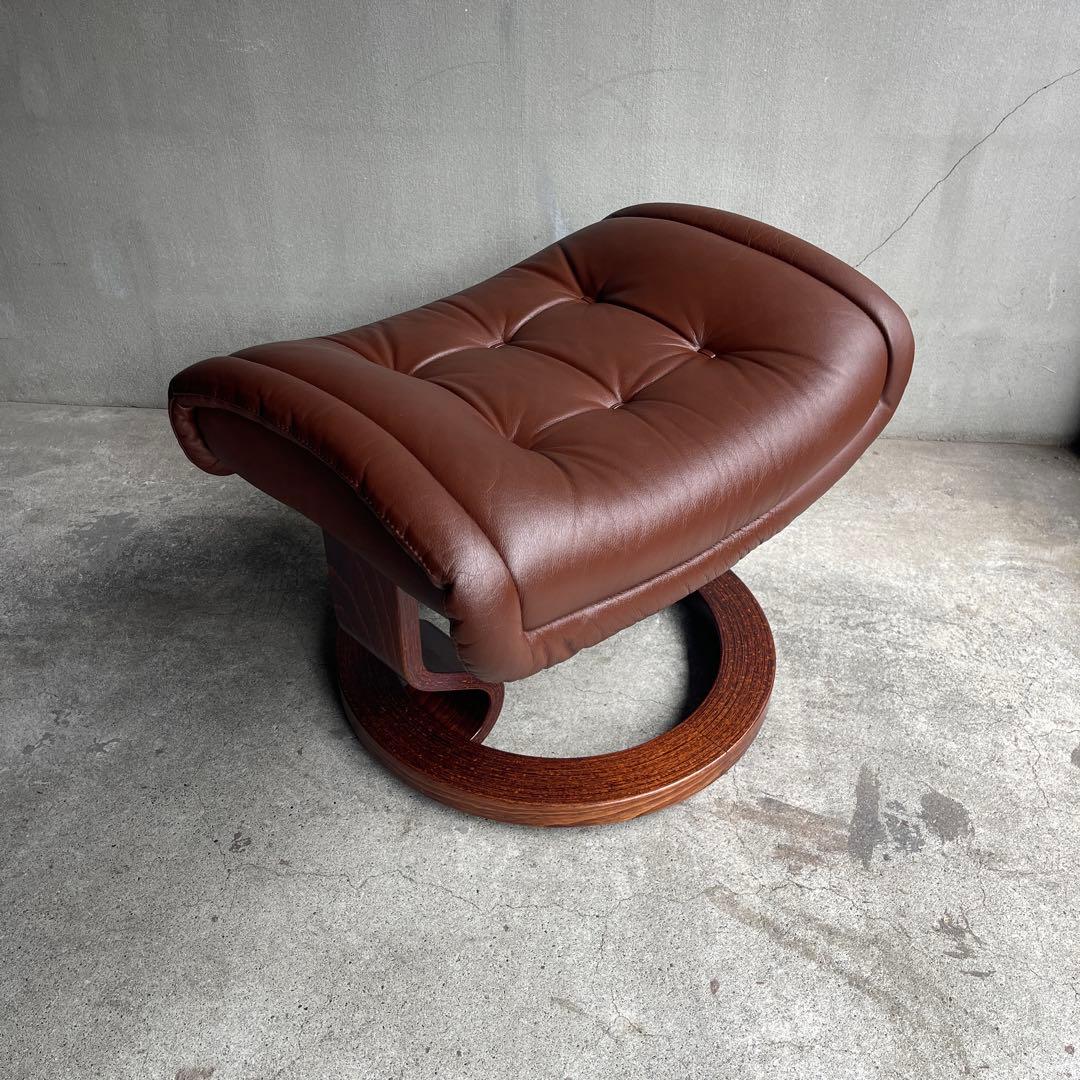 極美品　EKORNES エコーネスロイヤル オットマン
