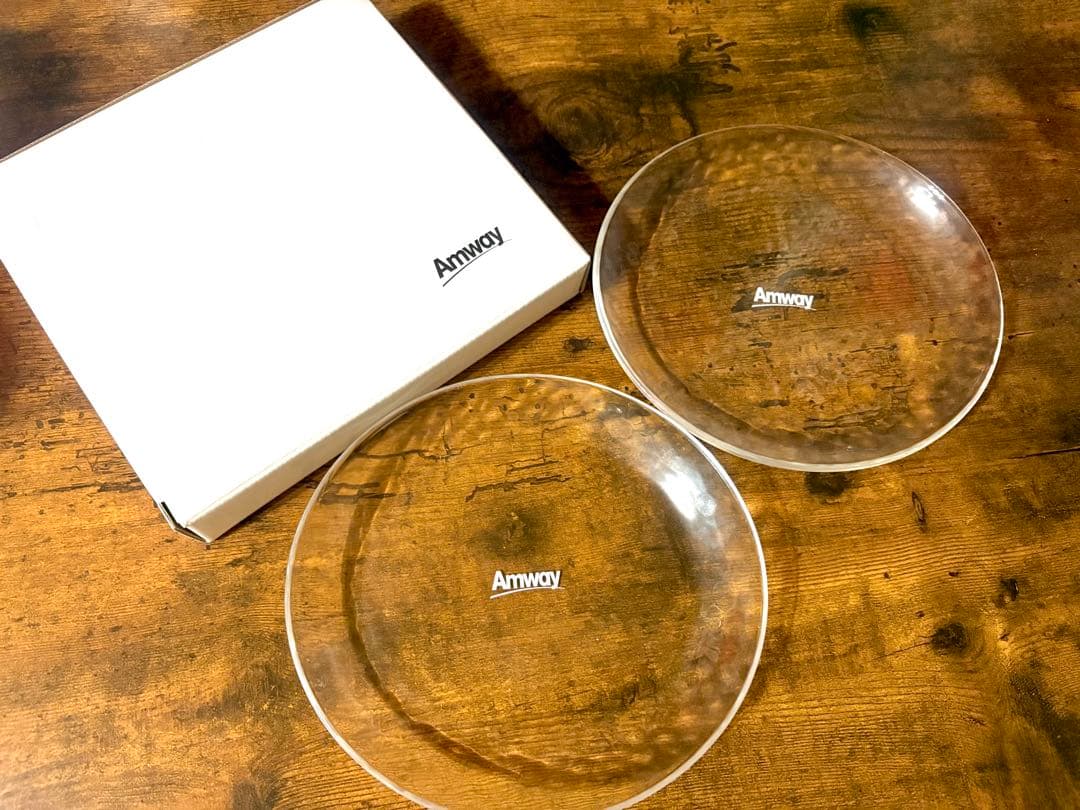 Amway ガラスプレート　2枚入り　16点セット(計32枚)