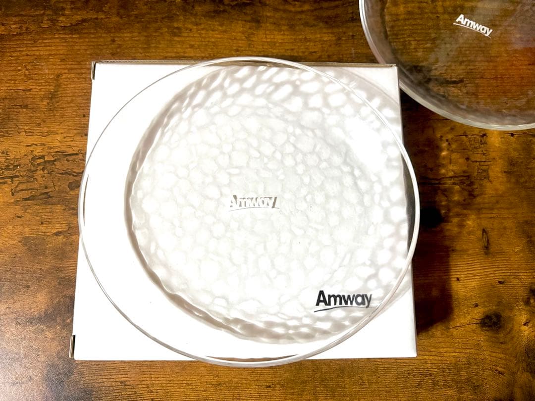 Amway ガラスプレート　2枚入り　16点セット(計32枚)