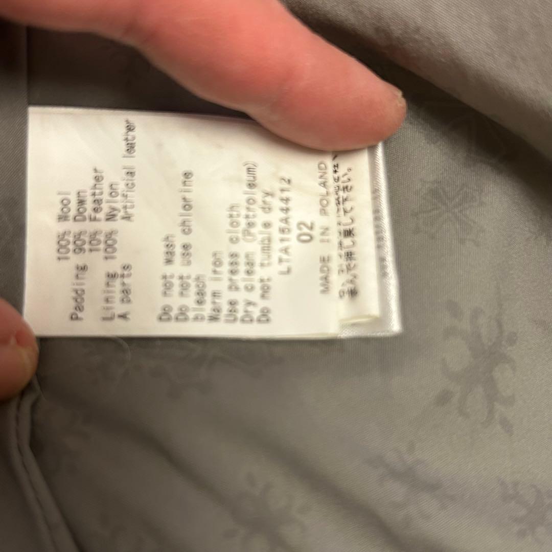 【正規品】TATRAS タトラス ダウンコートサイズ2 グレー美品