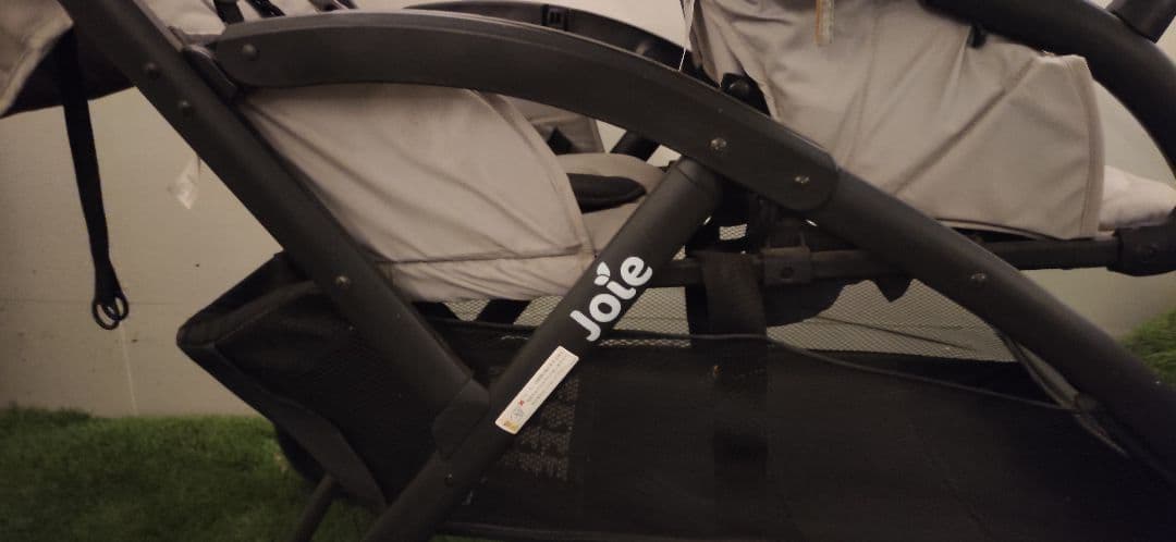 【直接お渡しのみ】Joie ダブルベビーカー グレー