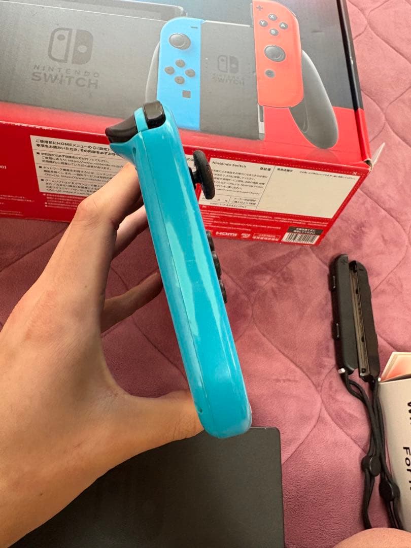 【液晶美品】Nintendo Switch 本体 旧型 スイッチ 動作良好