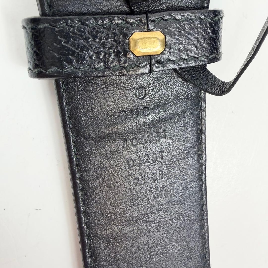 GUCCI グッチ ベルト マーモント ゴールド　バックル