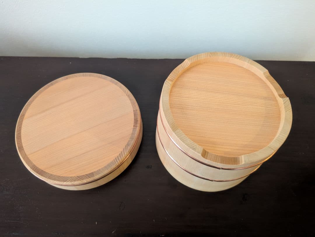 【新品未使用】東屋　おひつ　三合