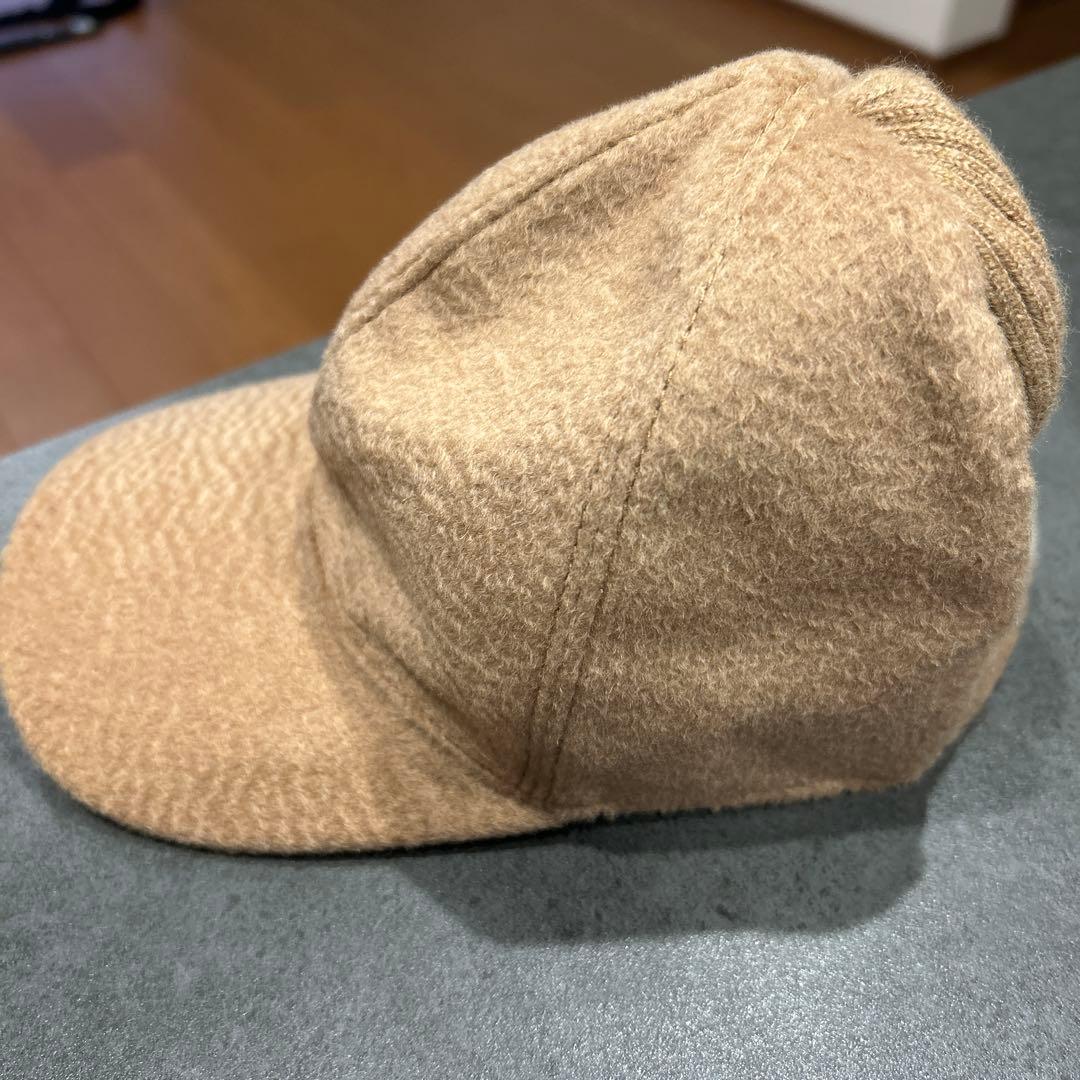 新品タグ付き マックスマーラ カシミヤ ニット 切り替え キャップ
