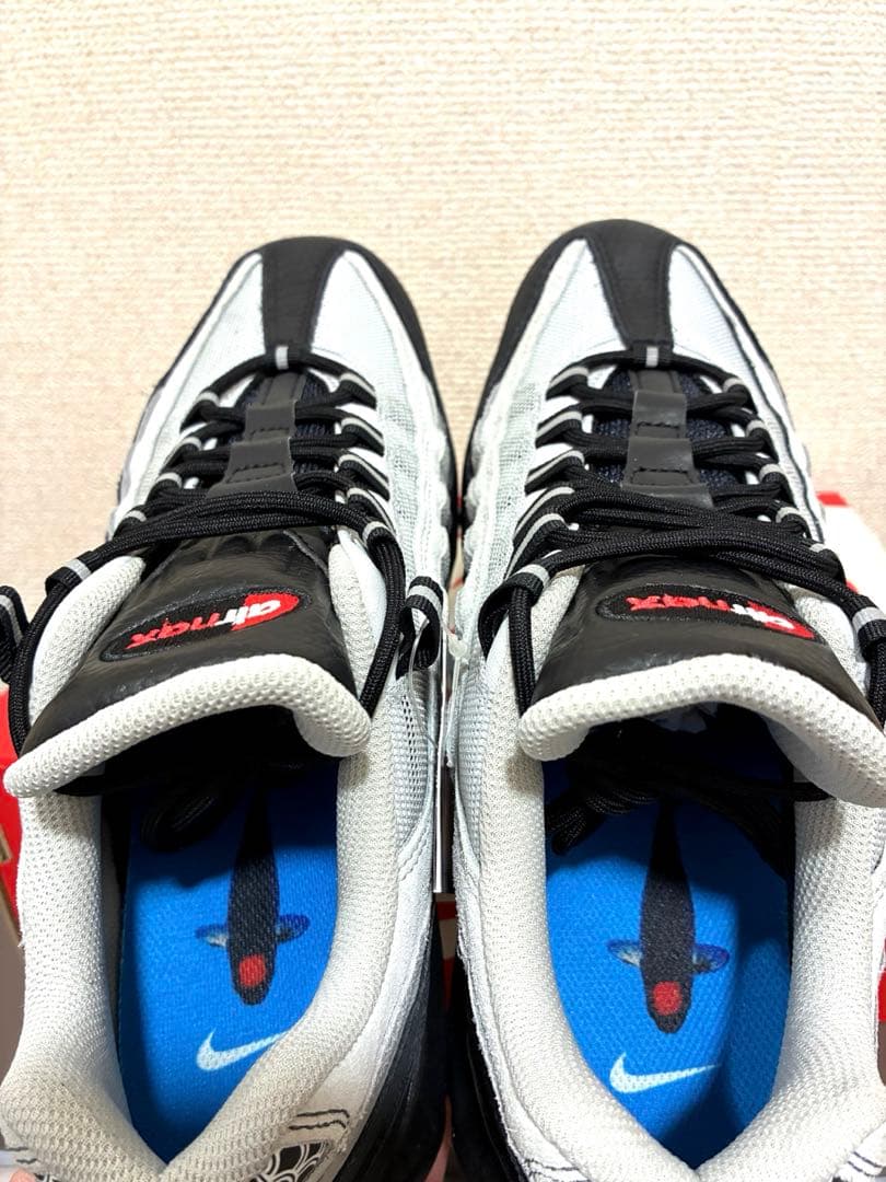 【激レア新品】AIRMAX95鯉 \"Pure Platinum\"koi28㎝