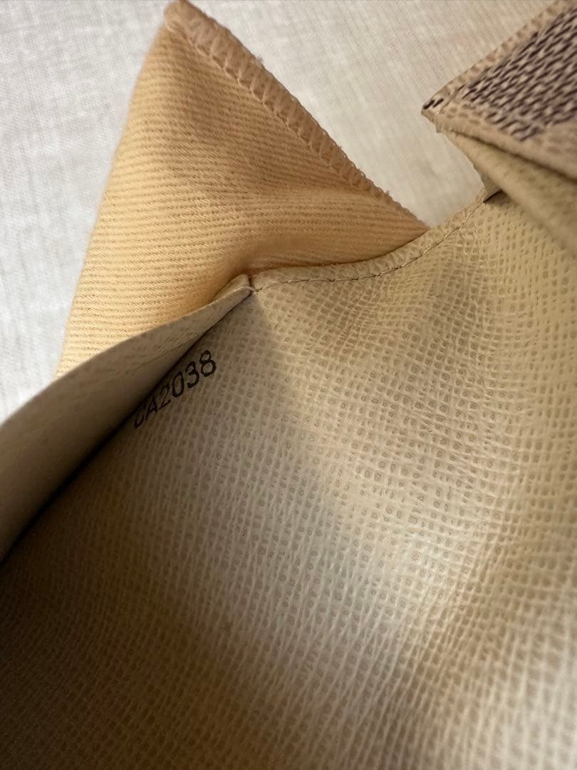 LOUIS VUITTON ダミエアズール カードケース　男女兼用