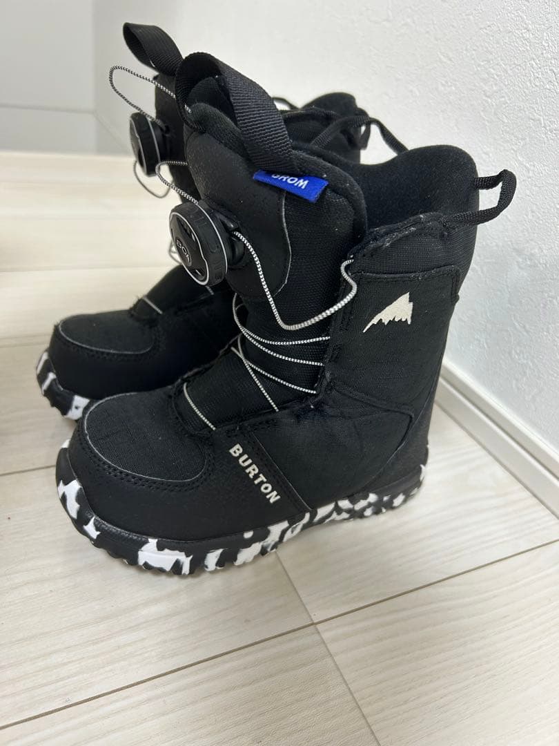 BURTON 子ども用スノーボードブーツ ブラック　20㎝