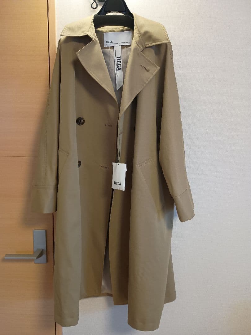 ティッカ　テントライン　トレンチコート　25SS 　新品タグ付き　試着のみ
