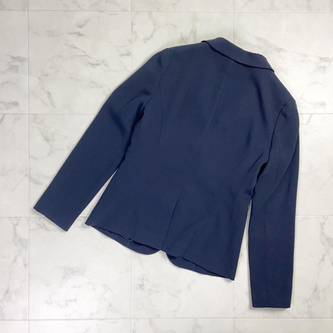 美品 UNTITLED セットアップパンツスーツ 紺 サイズ4*MD373