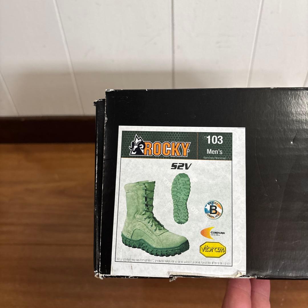 未使用品　米軍　ROCKY S2V ミリタリーブーツ　24cm 送料無料②