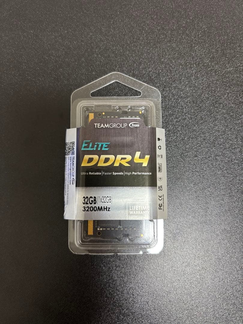 32GB DDR4-3200 ノートPC用メモリ 【動作確認済み】