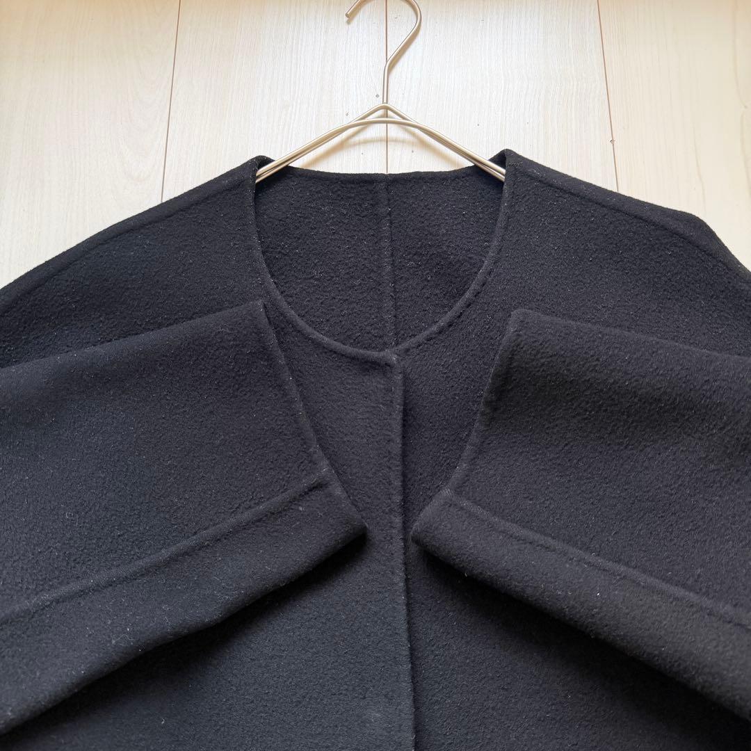 美品✨ドゥーズィエムクラス　victorian リバーロングノーカラーコート