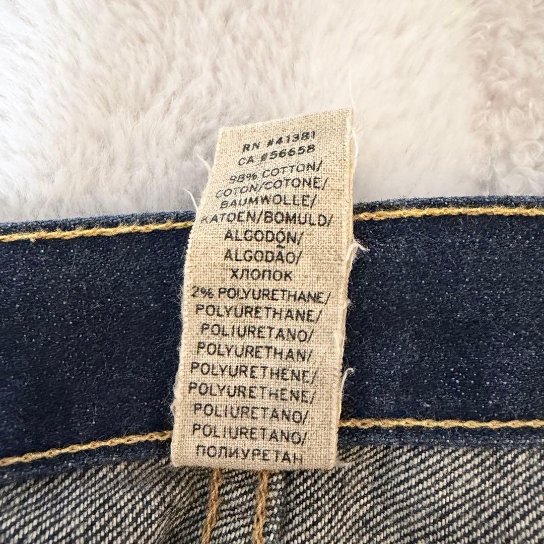 RRL w27 赤耳 濃紺 ストレートデニム　レディース