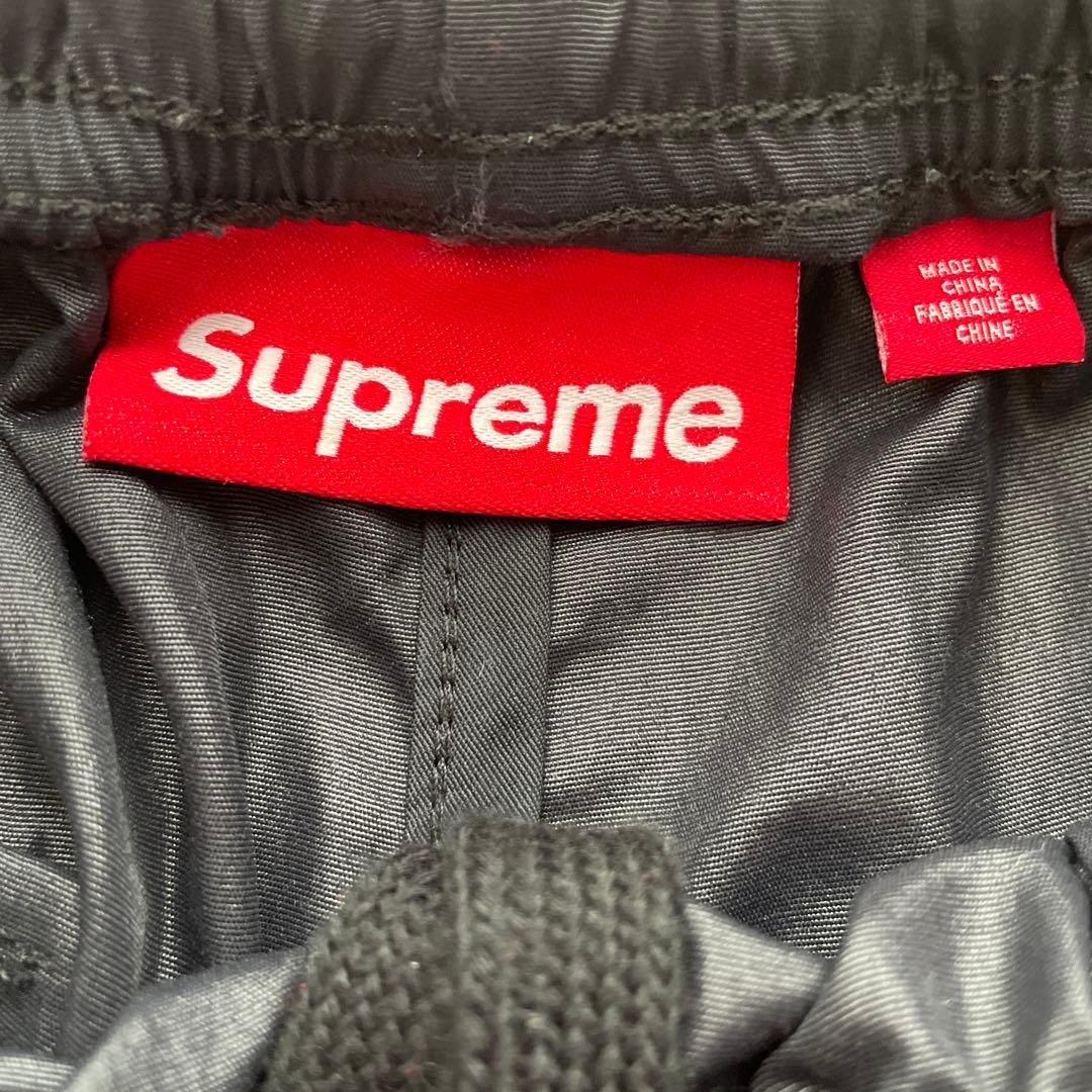 supreme contrast zip warm up pant M 【美品】