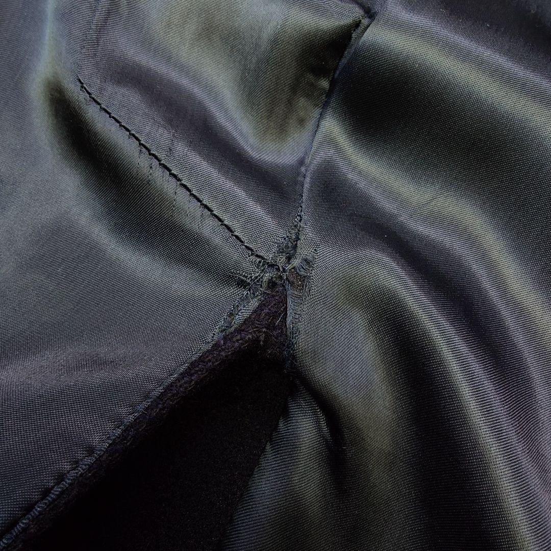 【90s】GIORGIO ARMANI 比翼 ビンテージ ウールロングコート