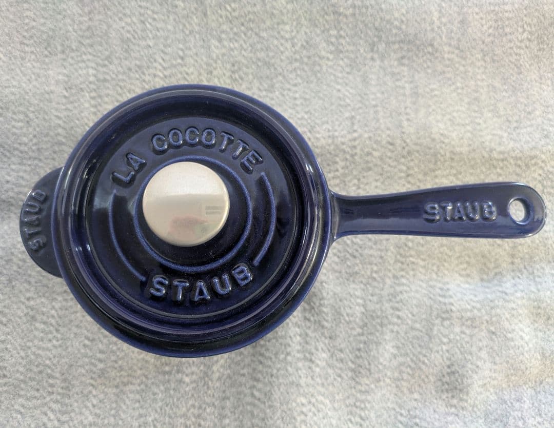 staub スープポット　グランブルー　14センチ