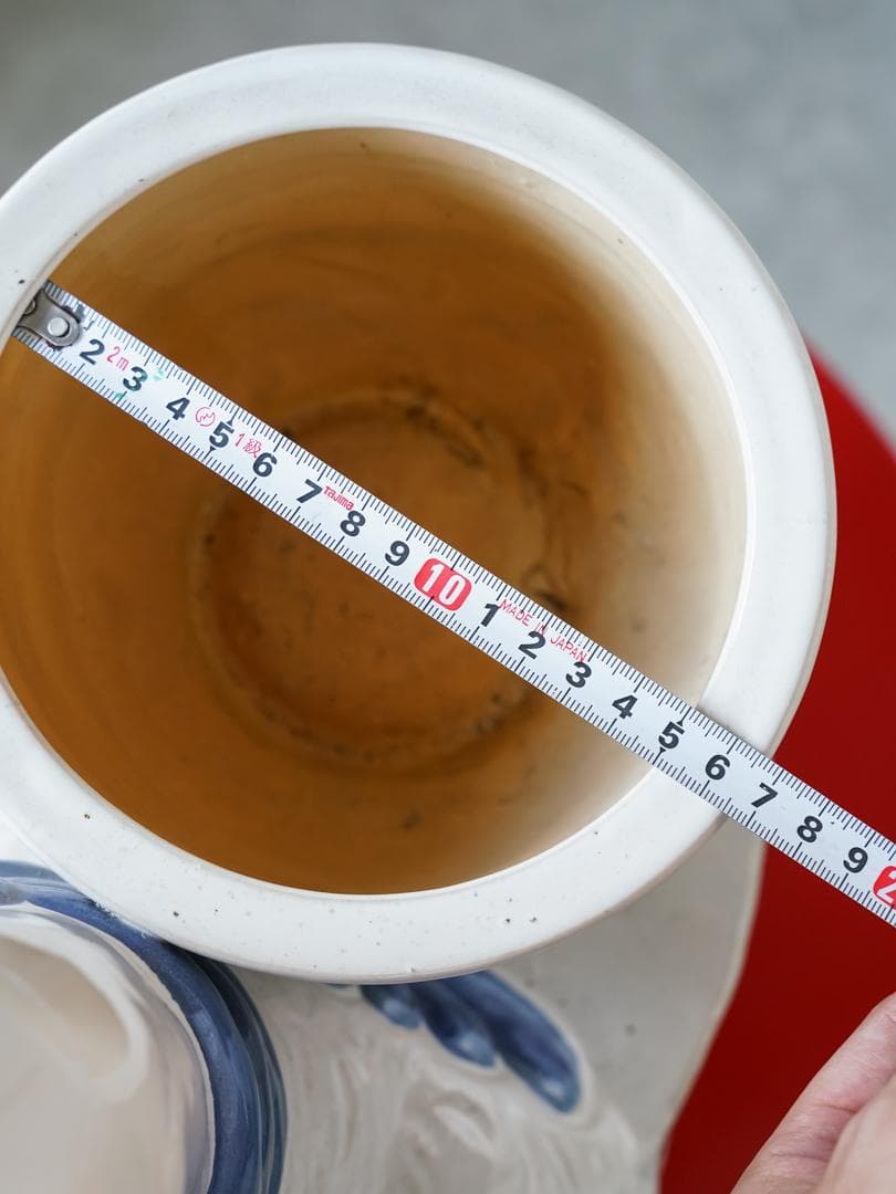 vintage アヒル 陶器 プランター 置物 アンティーク レトロ