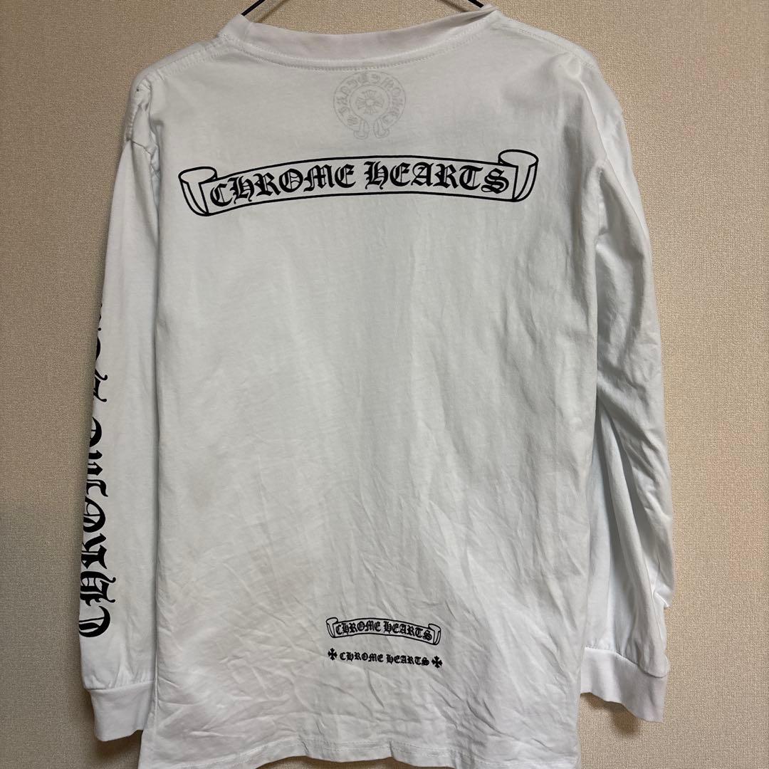 CHROME HEARTS ホワイト長袖カットソー