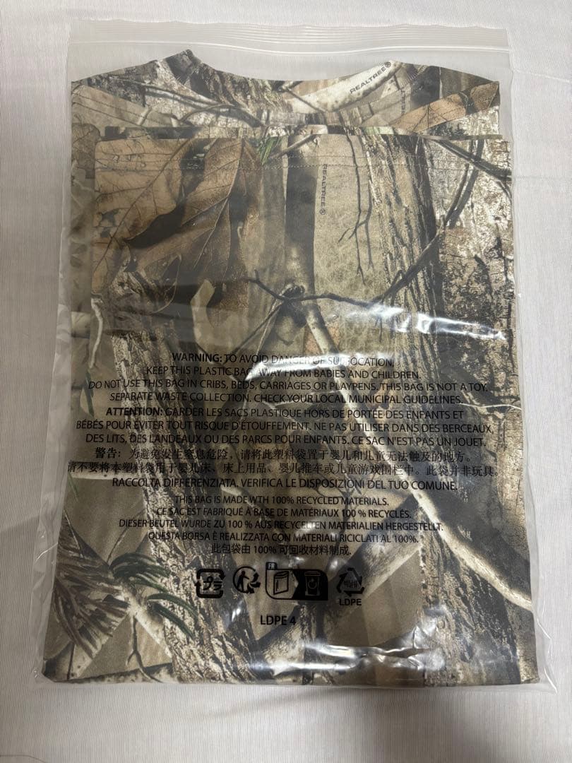 【L】Supreme Small Box L/S Tee ツリーカモ